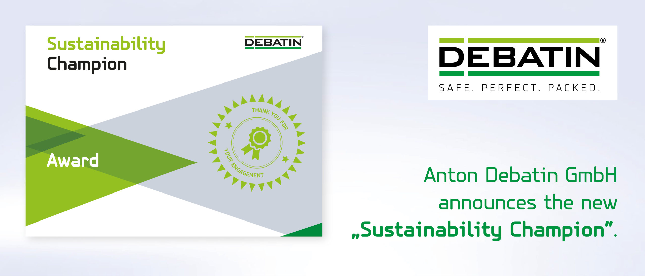 DEBATIN's first Sustainability Champion